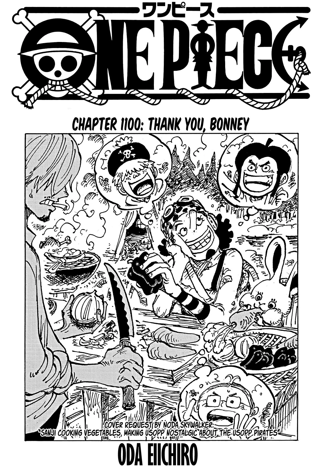 One Piece Chapter 1100 1